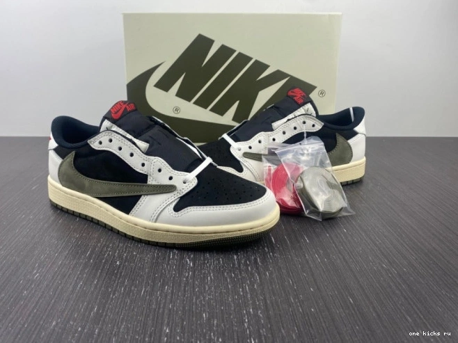 Chep Onekick 1 Air Jordan Jordan Air Retro Low Scott Olive Travis x OG DZ4137-106 0710